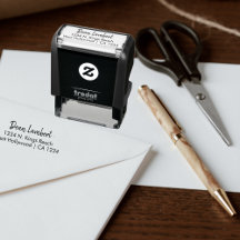 Unique Custom Signature Address Personalised