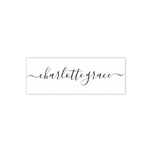 Unique Custom Signature personalised Self-inking Stamp