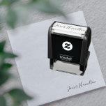 Unique Custom Signature personalised Self-inking Stamp<br><div class="desc">Easy create a personalised signature custom self inking rubber stamp - ideal for business or pleasure - STAMPS from Ricaso</div>