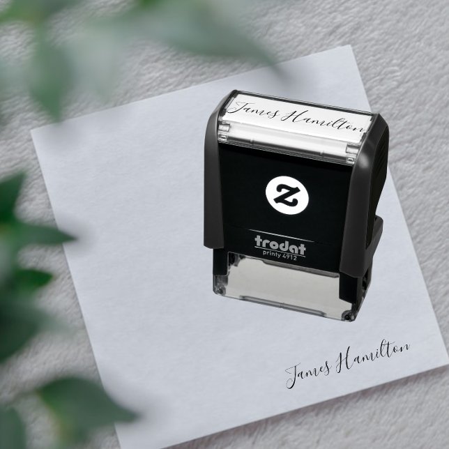 Unique Custom Signature personalised Self-inking Stamp (Creator Uploaded)