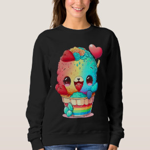 Unique Cute RainbowCore Valentines Day Sweatshirt