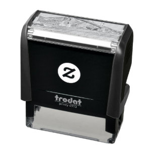 Unique cyclist gifts self-inking stamp