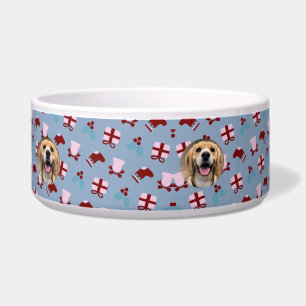 Unique Dad Pet Mum Photo Pet Bowl