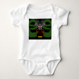 Unique Dark Art Monster Baby Bodysuit