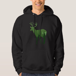 Unique Deer Hunting Cool Deer Hunter Woods Hunt Hoodie