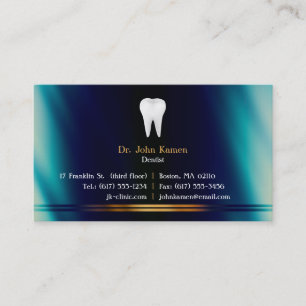 Unique Dental   Medical Business Card