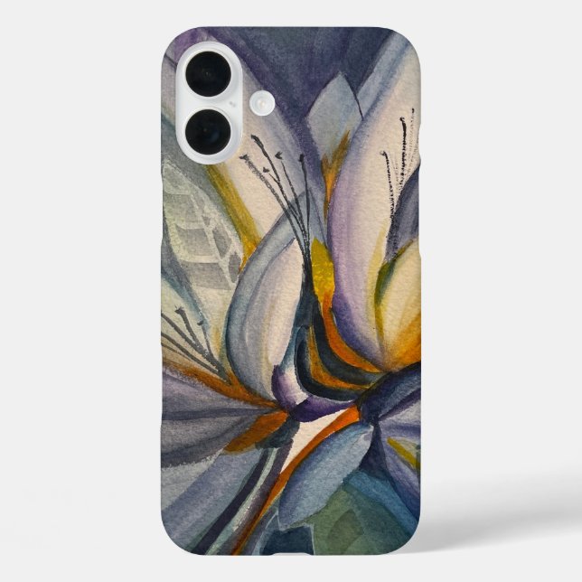  unique design, abstract bold colours, floral   Case-Mate iPhone case (Back)