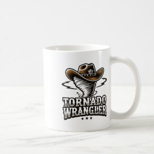 Unique Design Cowboy Wrangler Tornado Wrangler Wom Coffee Mug