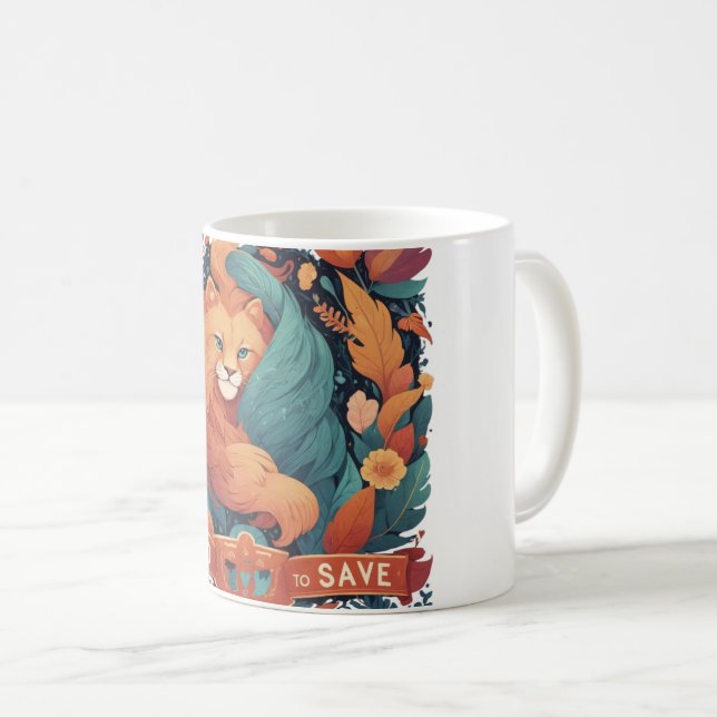 "Unique design of heart-shaped stethoscope Coffee Mug (Front Right)