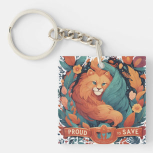 "Unique design of heart-shaped stethoscope Key Ring
