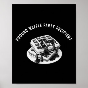 Unique Design Severance Waffle Party Recipient For Poster