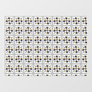 Unique Diamond Art, Yellow Blue in Heart