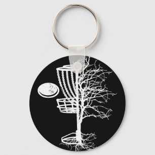 Unique Disc Golf Gift Tree Disc Frisbees Cool Disc Key Ring