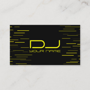 Unique DJ Business Card