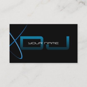 Unique DJ Business Card