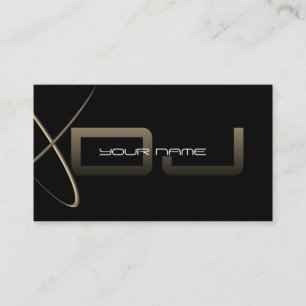 Unique DJ Business Card