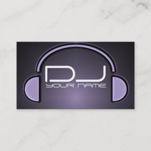 Unique DJ Business Card