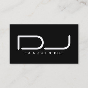 Unique DJ Business Card