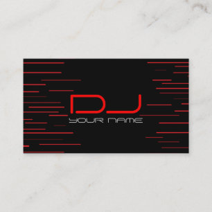 Unique DJ Business Card