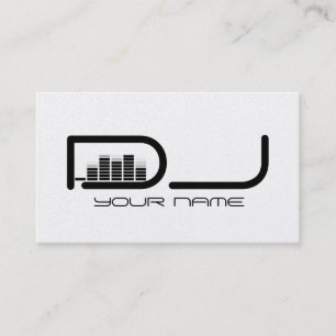 Unique DJ Business Card