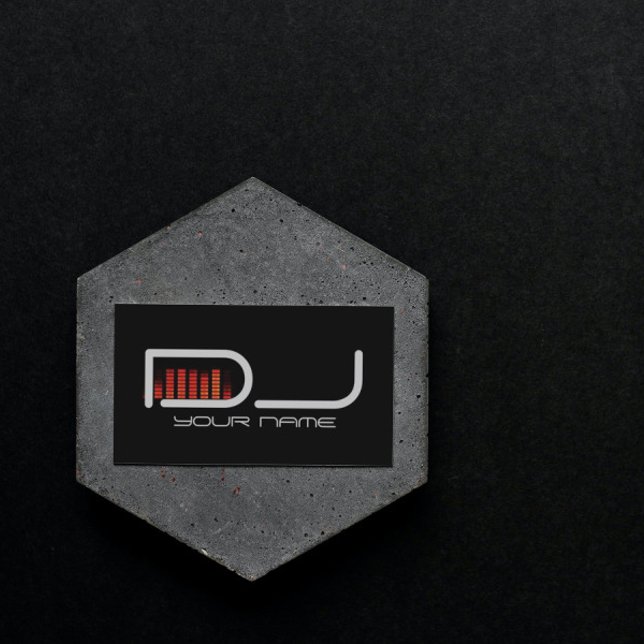 Unique DJ Business Card (Creator Uploaded)