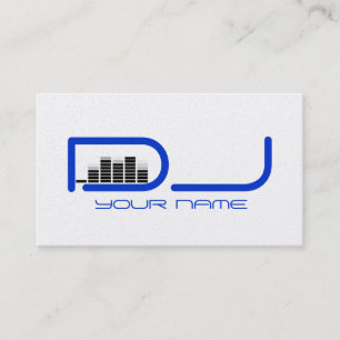 Unique DJ Business Card