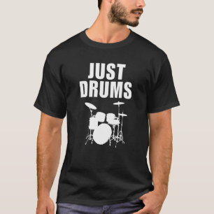 Unique Drummer for Percussion Drum Set Players T-Shirt