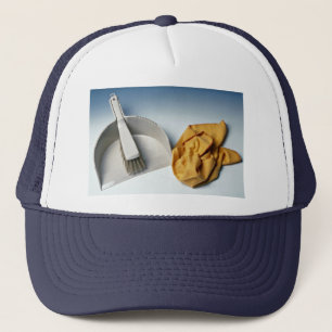 Unique Dustpan, brush and duster Trucker Hat