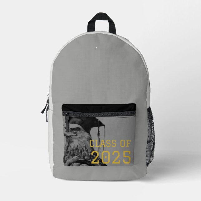 Unique Eagle Class Year Graduation Backpack (Front)