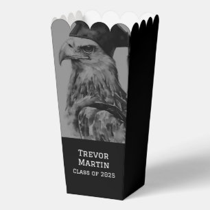 Unique Eagle Graduation Popcorn Party Favour Box