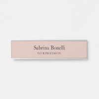 Unique Elegant Plain Simple Rose Gold Colour