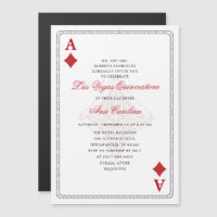 Unique Elegant Red Las Vegas Casino Quinceañera