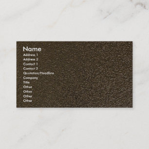 Unique Embossed gold Business Card