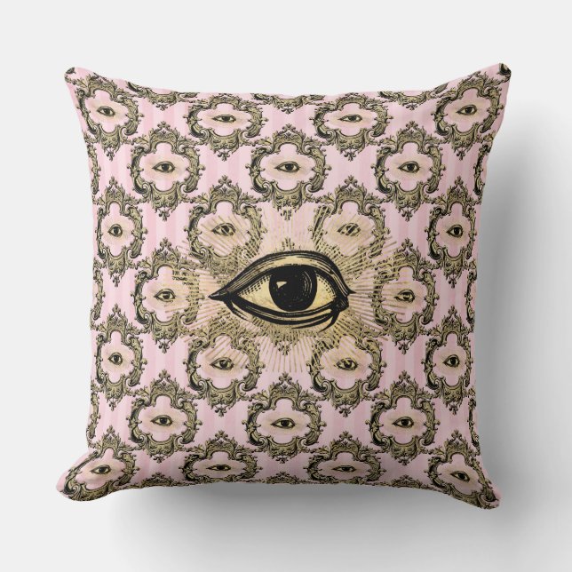 Unique Eye within Frame Cushion (Front)