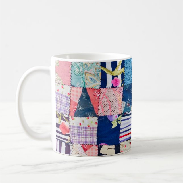 Unique Fabric: Bangkok Handmade Blankets Coffee Mug (Left)