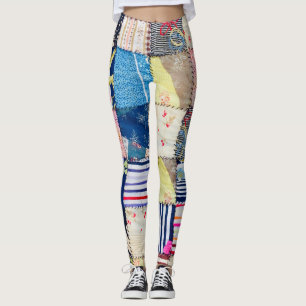 Unique Fabric: Bangkok Handmade Blankets Leggings