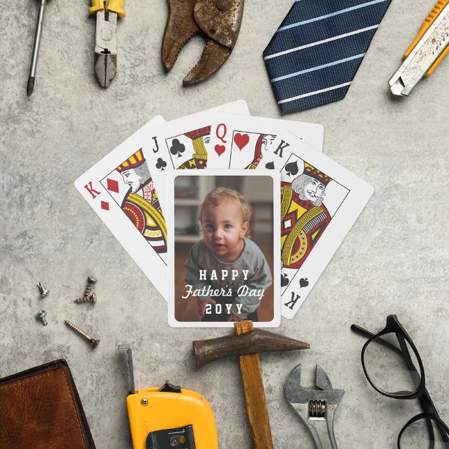 Unique Father's Day Gifts Custom Photo Playing Cards (Creator Uploaded)