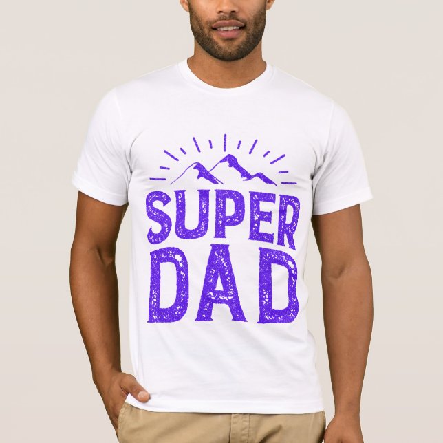 Unique Father's Day Men's T-Shirts | Custom Design (Front)