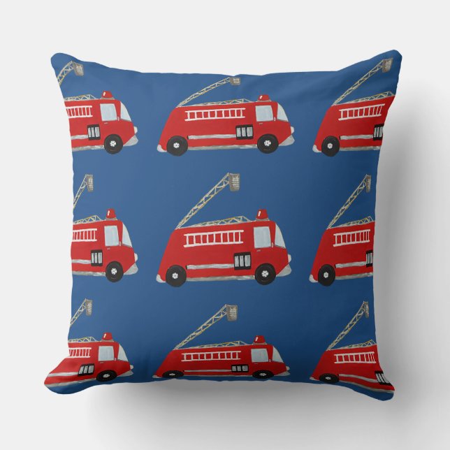 Unique fire truck cushion (Front)