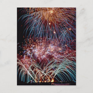 Unique Fireworks, Toronto, Ontario, Canada Postcard