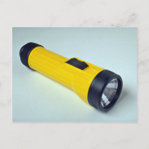 Unique Flashlight Postcard