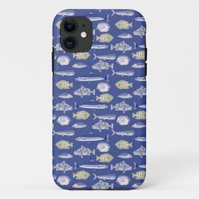 Unique Floral Pattern Case-Mate iPhone Case (Back)
