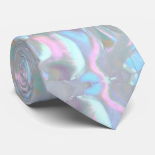 Unique Formal Mother of Pearl Abalone Tie