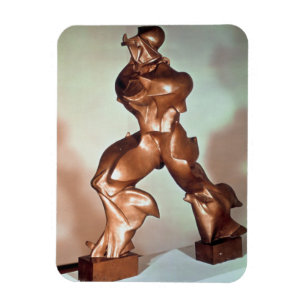 Unique Forms of Continuity in Space, 1913 (bronze) Magnet