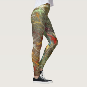 Unique Fractal Artwork Leggings