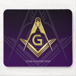 Unique Freemason Gift Ideas   Personalised Masonic Mouse Pad