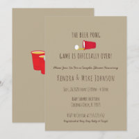 Unique & Funny, Couples Baby Shower Invitation