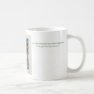 Unique Garden & Quote Coffee Cup. Mug