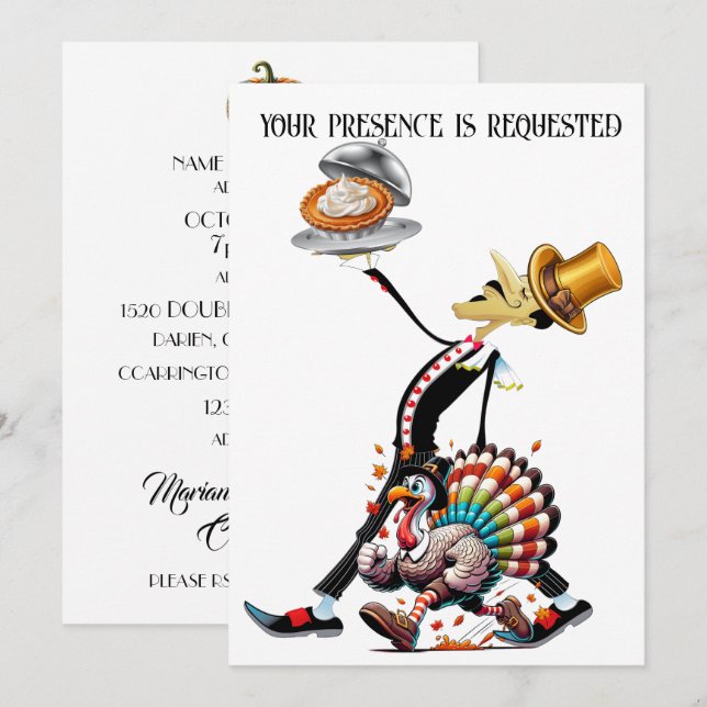 Unique Gathering Invitation (Front/Back)