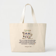 Unique Gemini Zodiac Art Gift